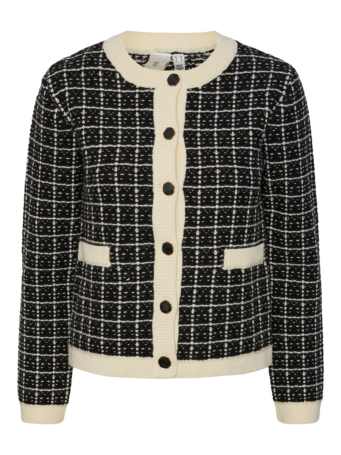 YASLIVIA Cardigan - Black